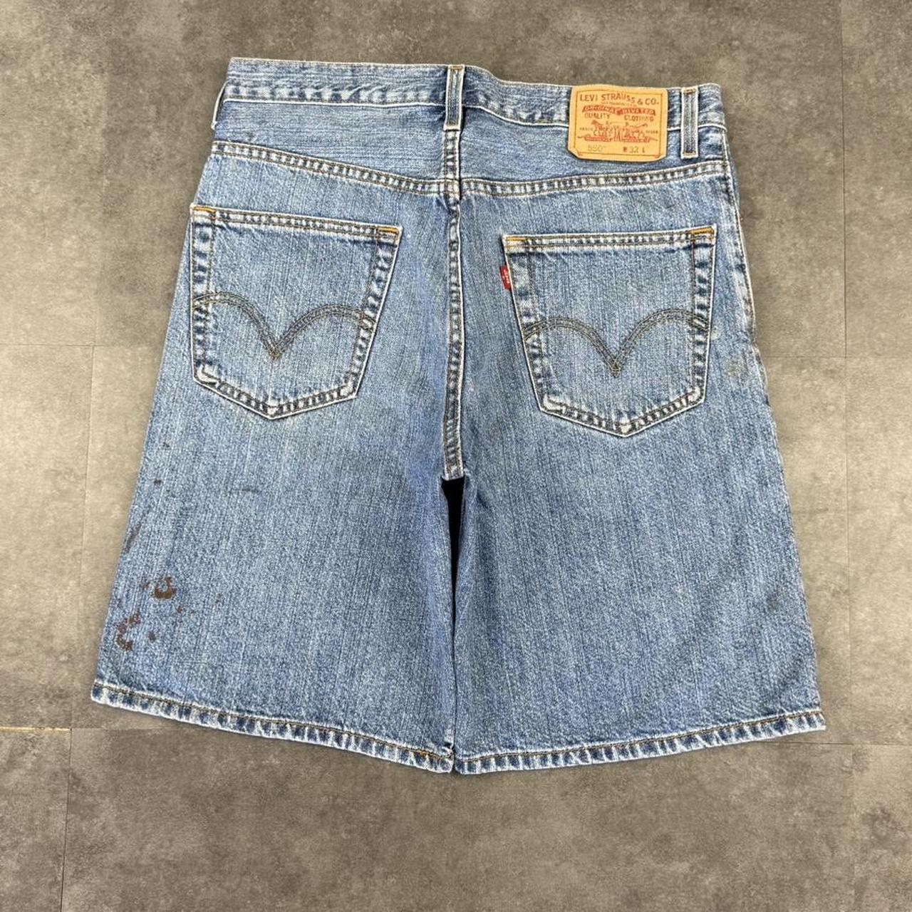 Levi 2000s 550 baggy skate denim short Jorts