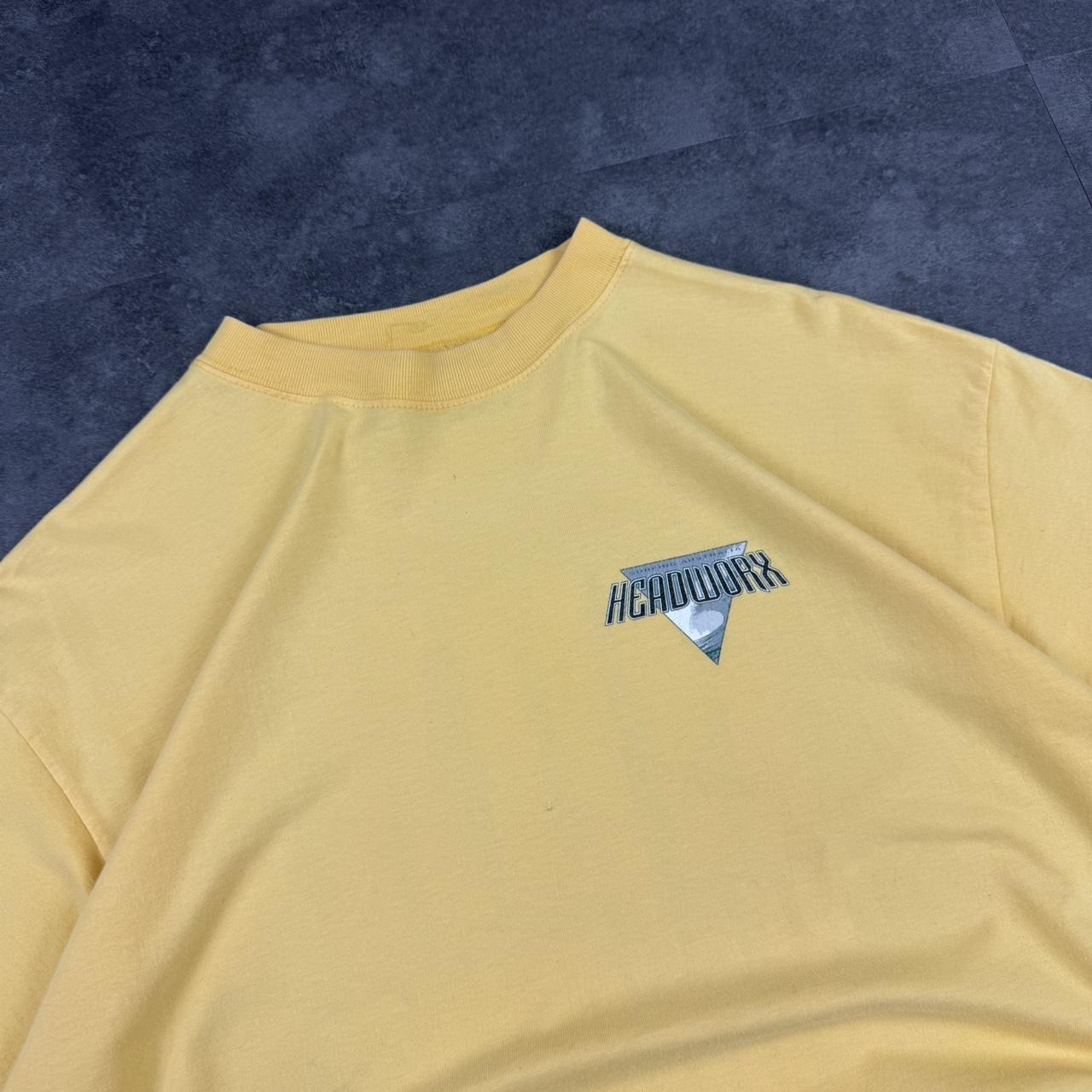 Headworx 2000s Surfwear hiphop big print streetwear T shirt