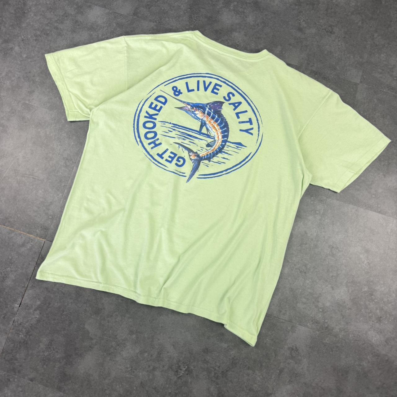 Salt Life 2000s surf Y2K logo print graphic T shirt