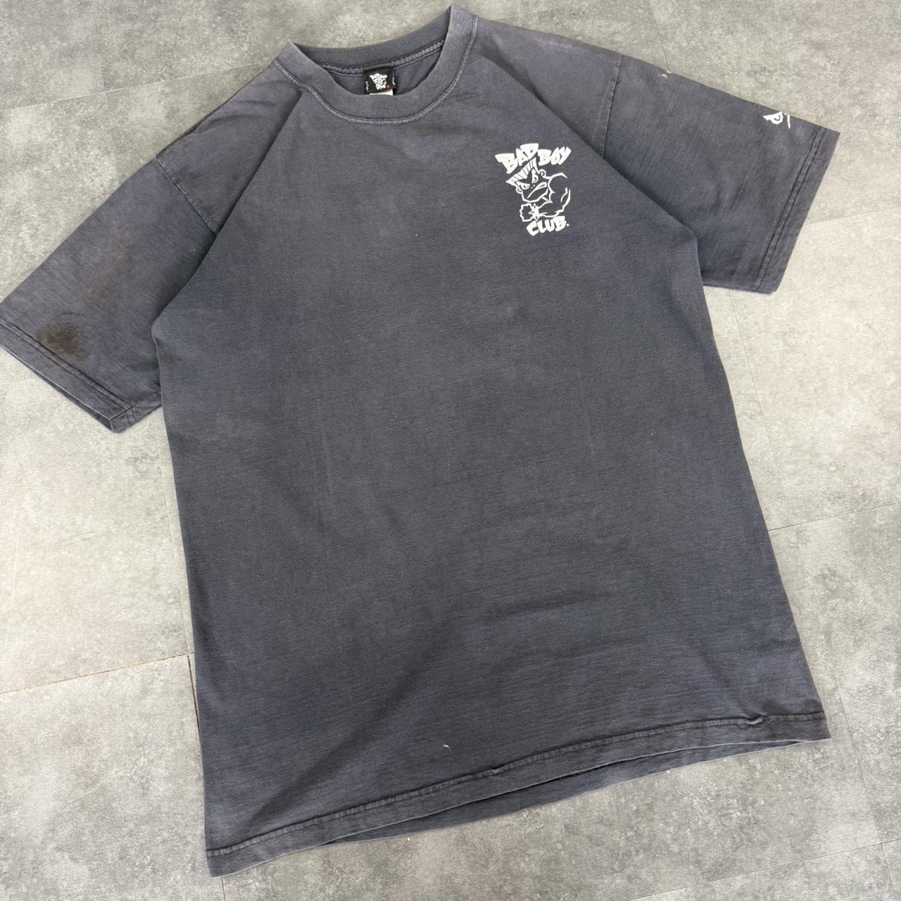 Bad Boy Club 2000s grunge bart style Logo design graphic T shirt