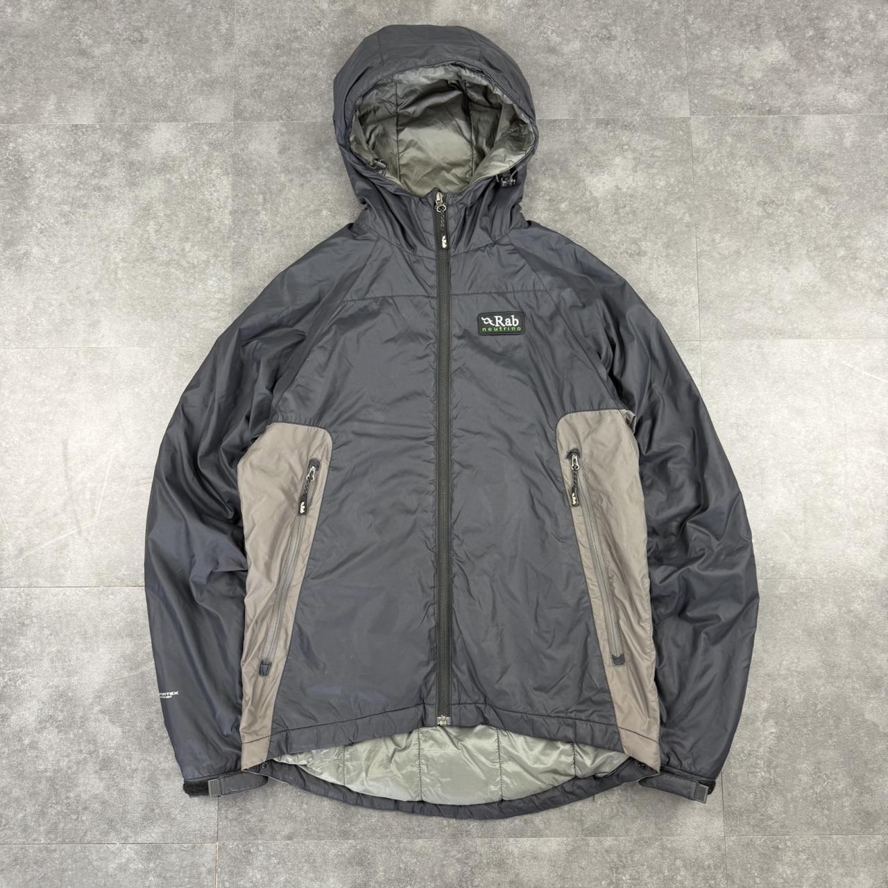 Rab Neutrino 2000s Grey lightweight padded gorpcore jacket