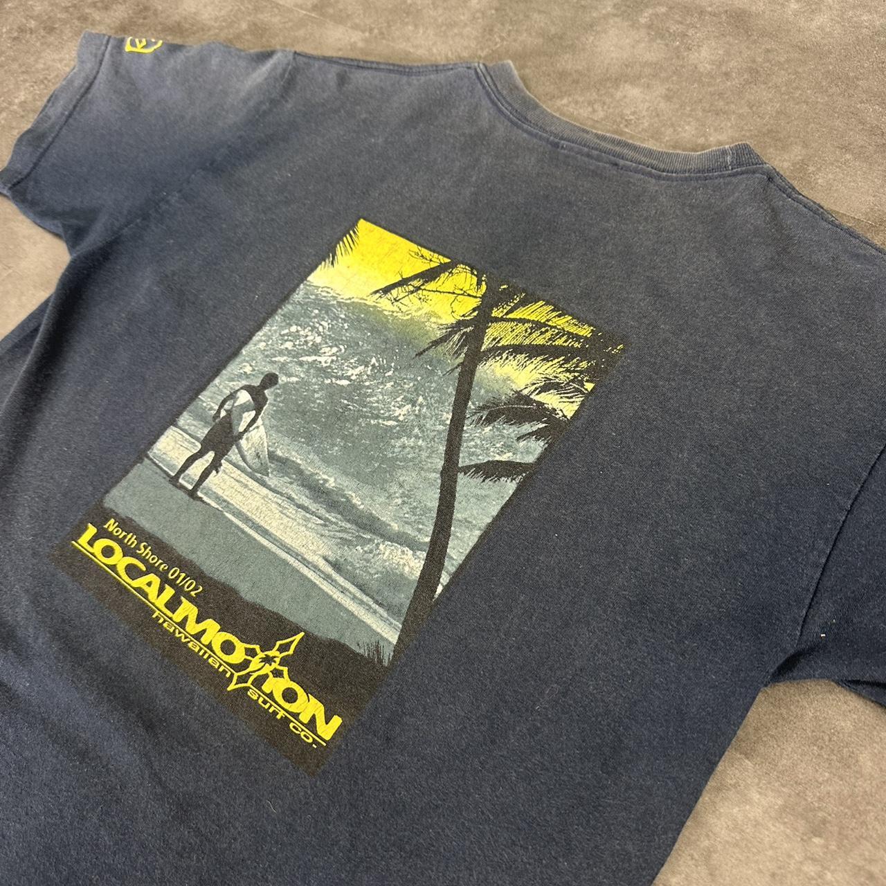 Local Motion 2000s Surfer Print graphic T shirt