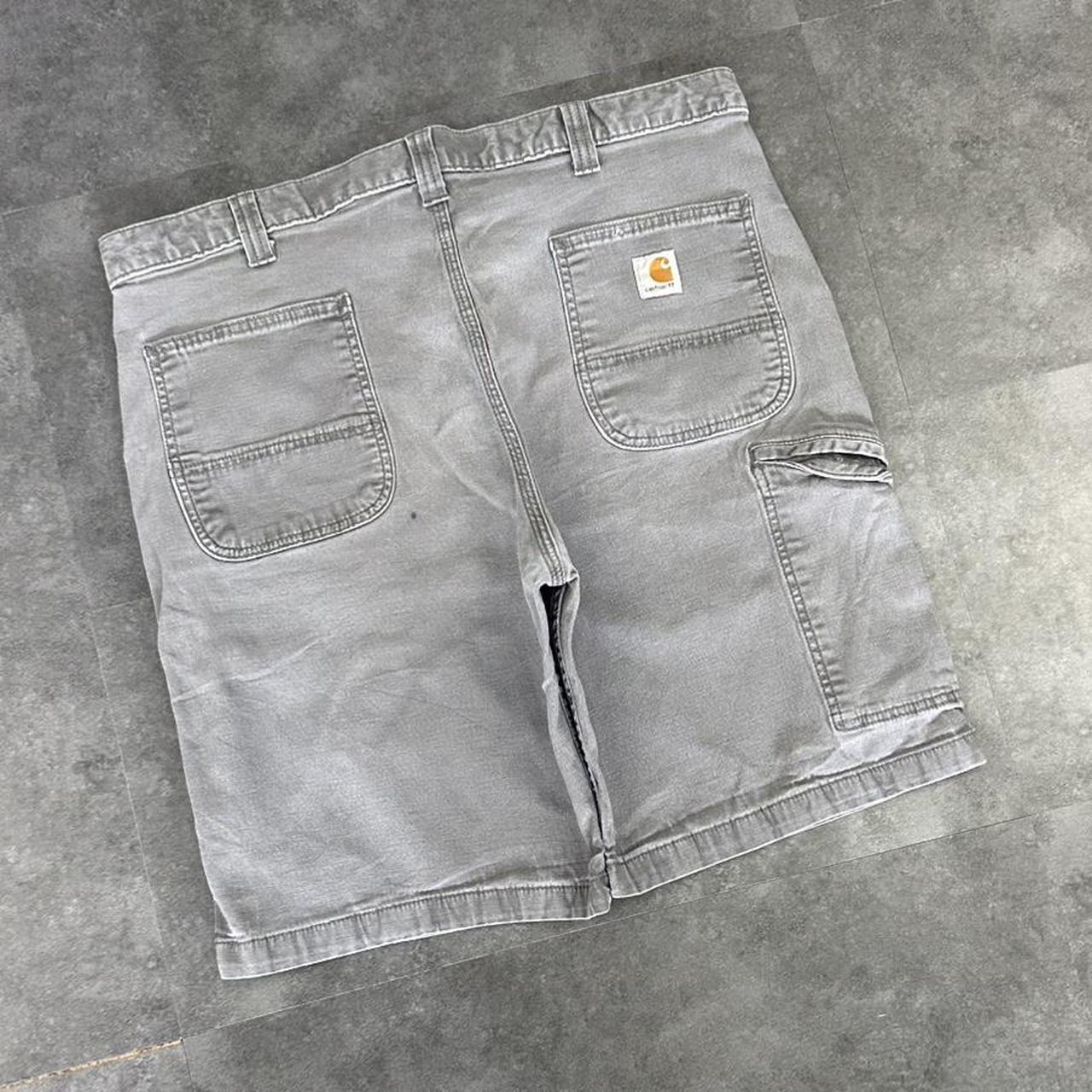 Carhartt 2000s dungaree workwear comfort fit cargo shorts