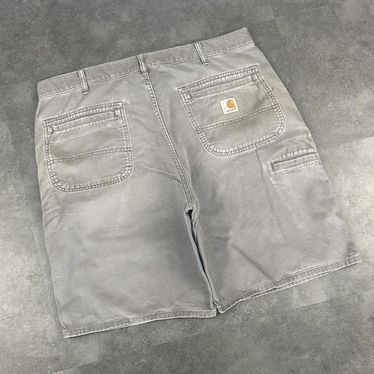 Carhartt 2000s dungaree workwear comfort fit cargo shorts