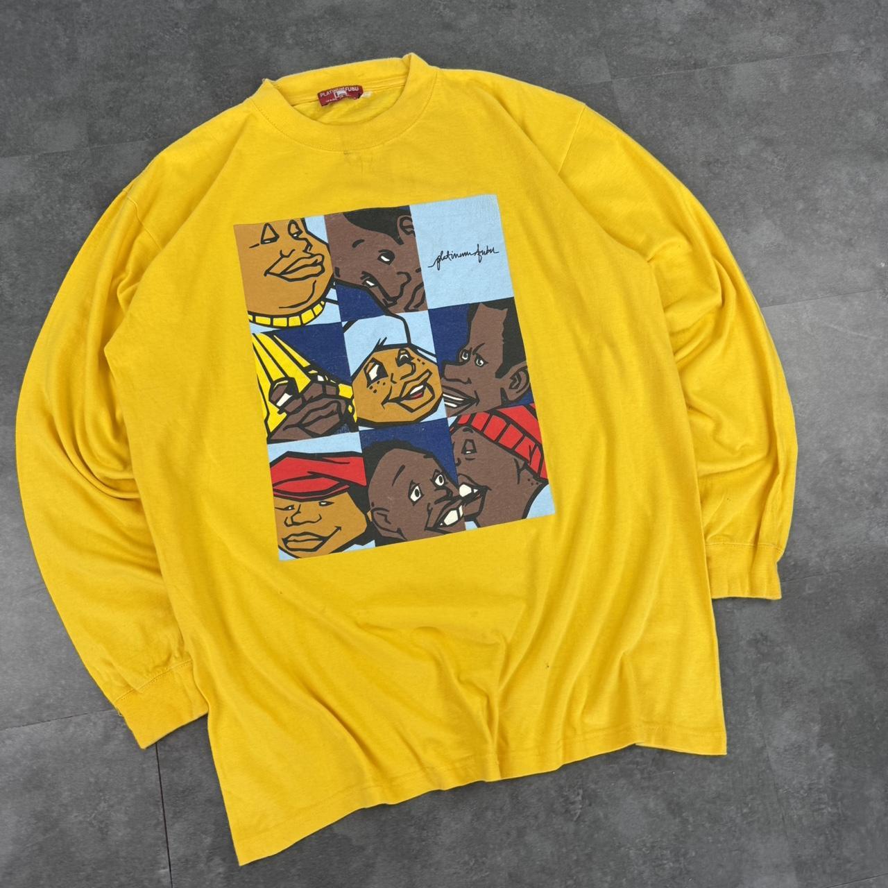 Rare Fubu Fat Albert 2000s long sleeve graphic print T shirt