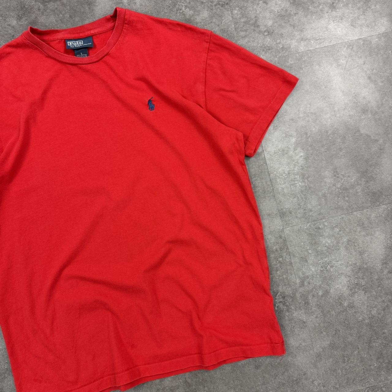 Vintage polo Ralph Lauren embroidered mini logo T shirt
