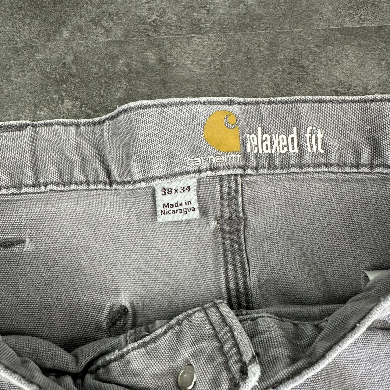 Carhartt 2000s dungaree workwear comfort fit cargo trousers