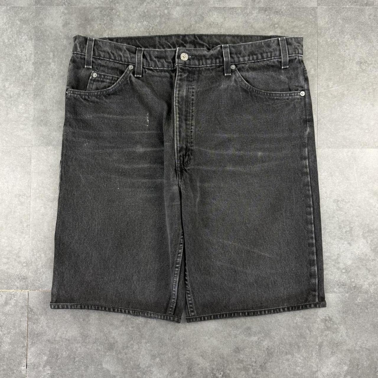 Levi’s 2000s dungaree workwear comfort fit denim shorts jorts