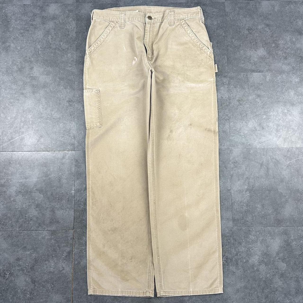 Carhartt 2000s dungaree workwear comfort fit cargo trousers