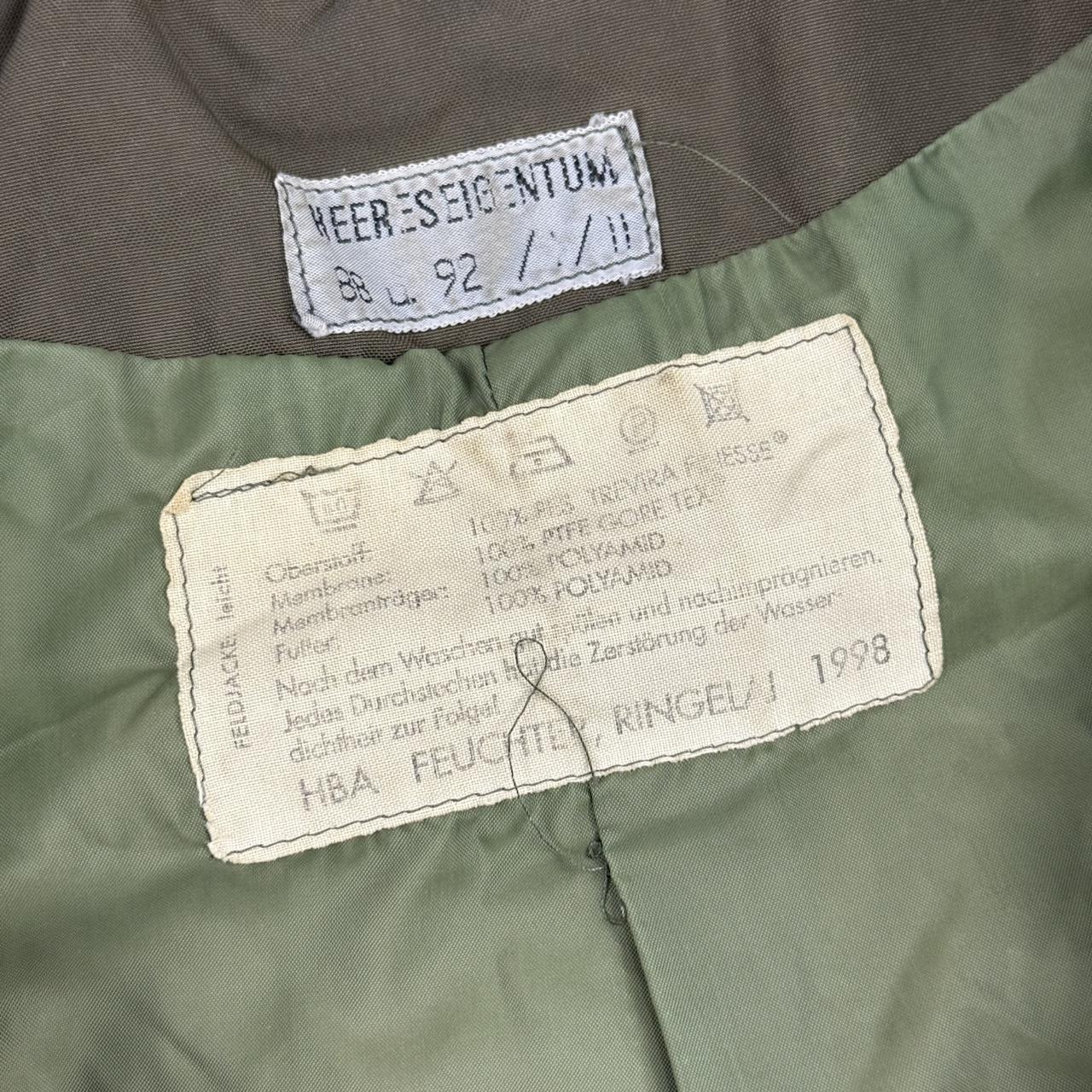 Austrian 90s Vintage Milsurp M65 waterproof jacket