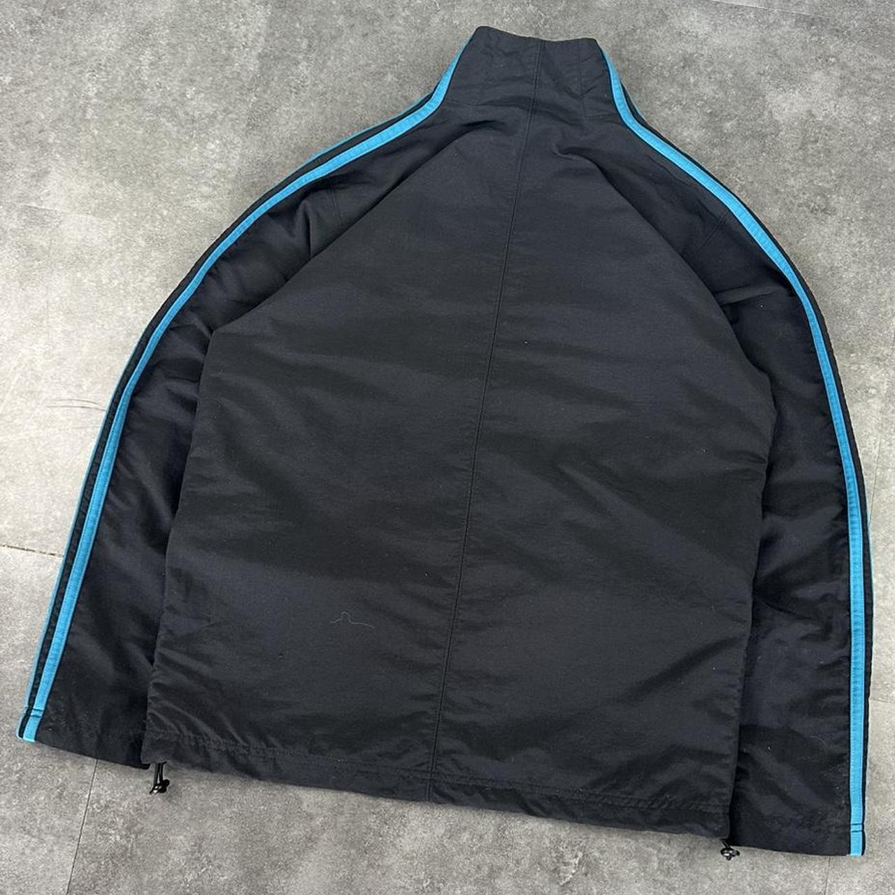 Adidas Vintage 90s button up waterproof Jacket / windbreaker