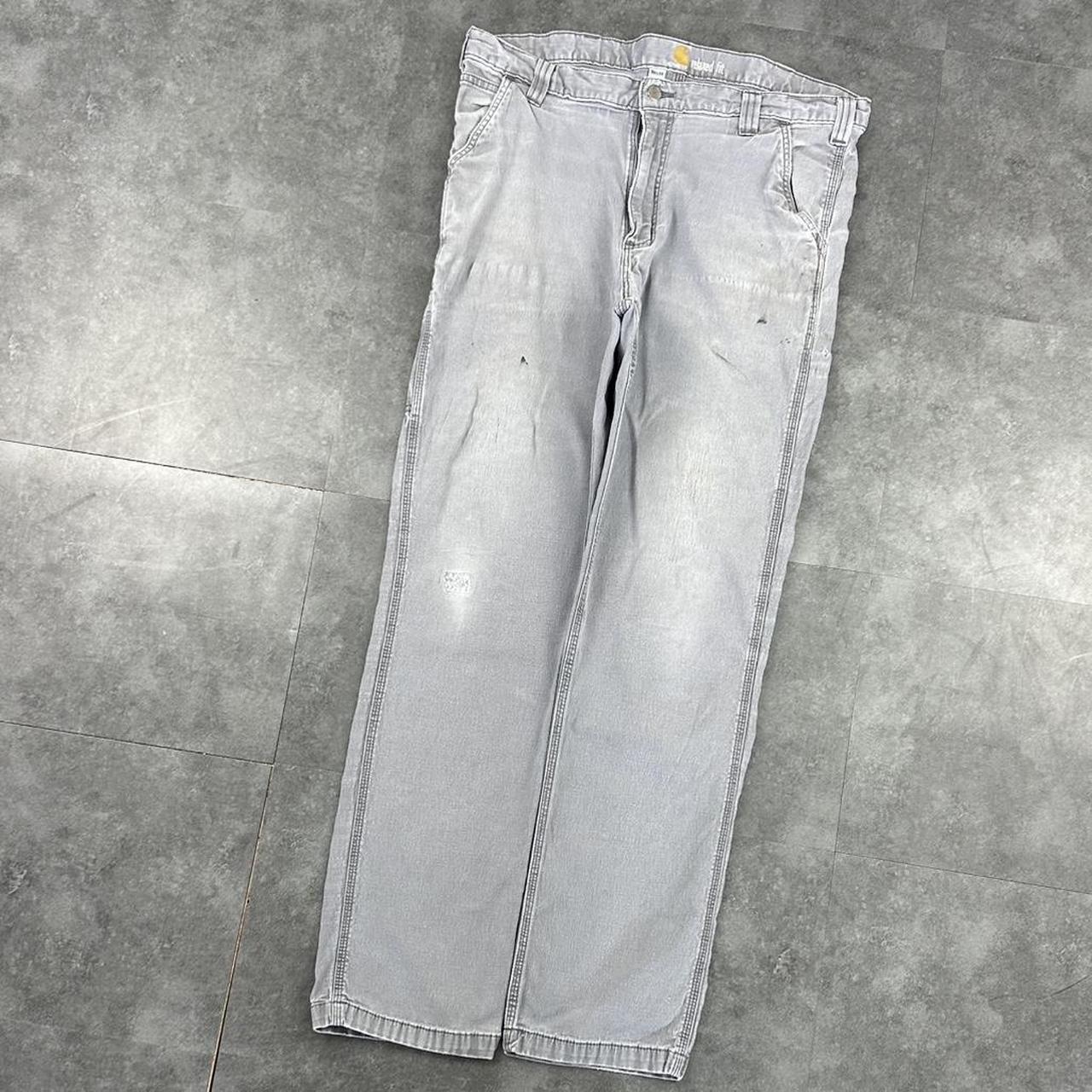 Carhartt 2000s dungaree workwear comfort fit cargo trousers