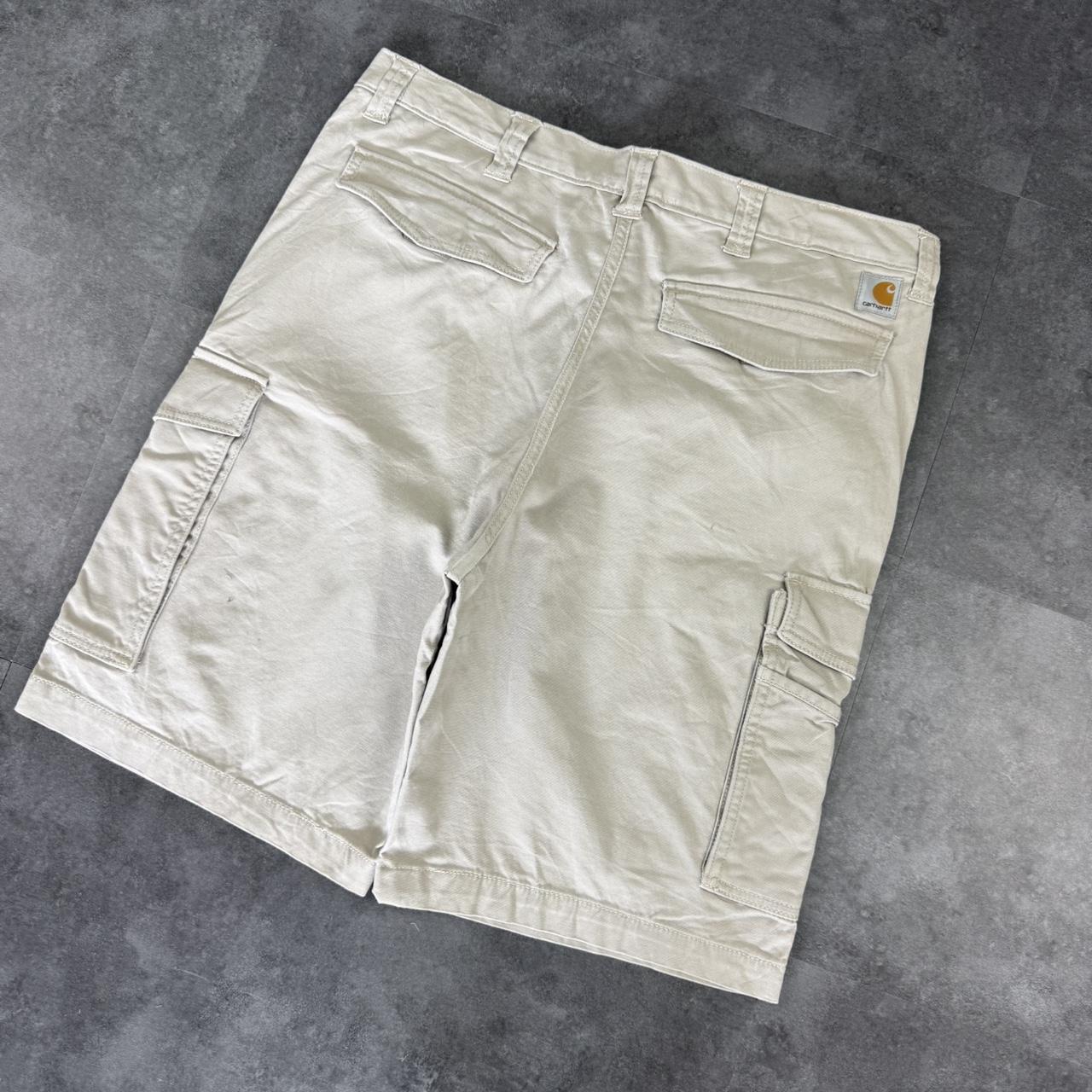 Carhartt 2000s dungaree workwear comfort fit cargo shorts
