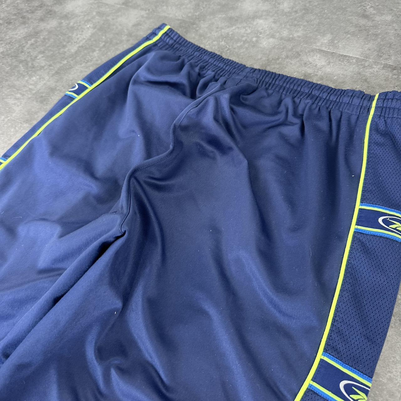 Reebok 2000s baggy vintage sportswear adjustable track pants