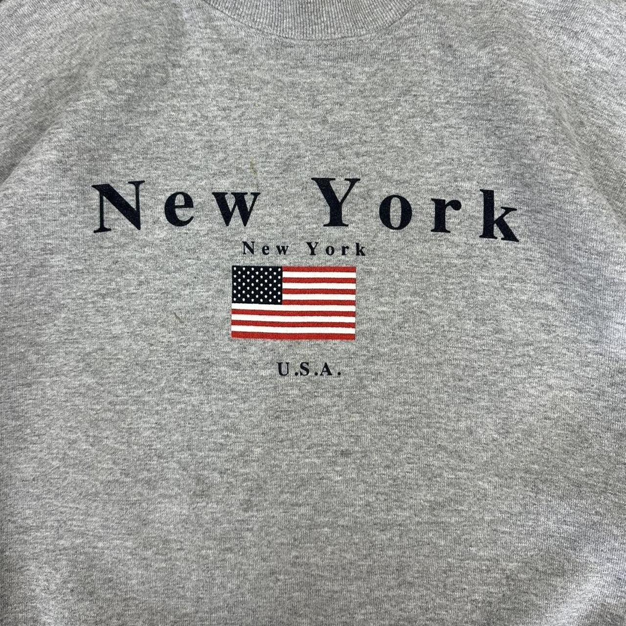 Vintage Fruit of The Loom Best 90s Printed New York sweatshirt