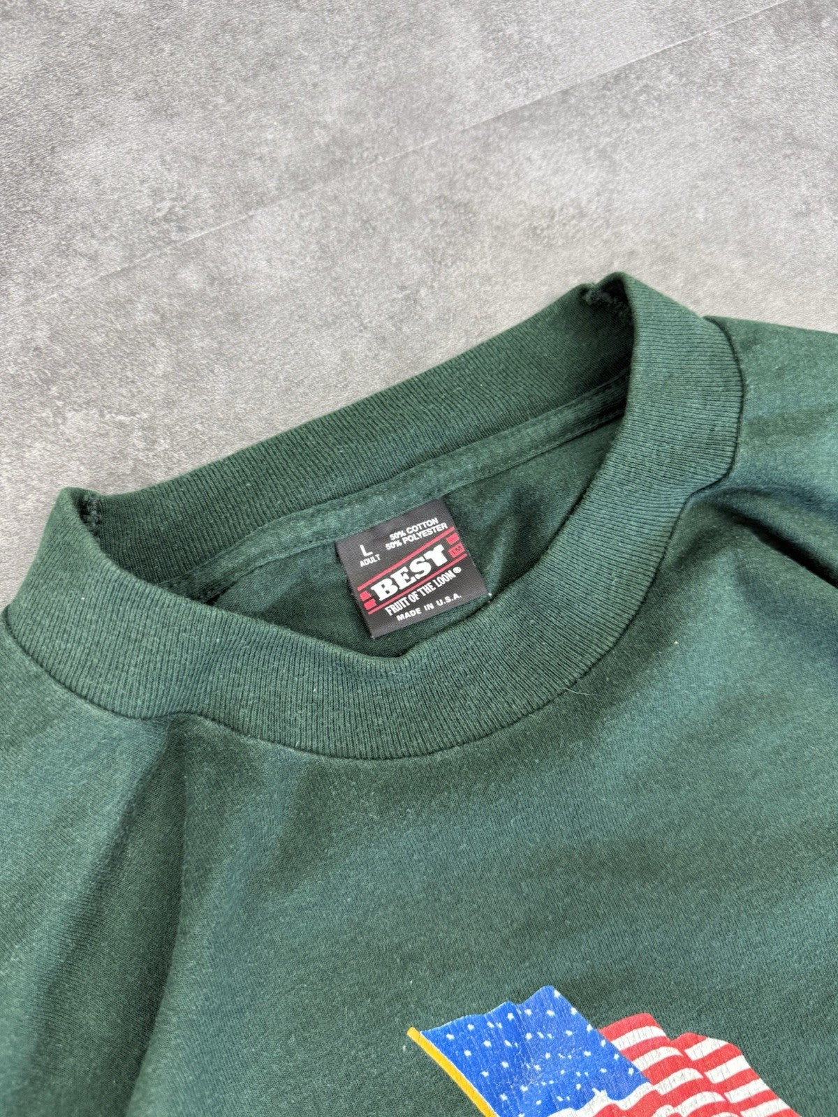 Single Stitch BEST Fruit of the Loom Marine Corp Vintage 90s USA Made T-Shirts
