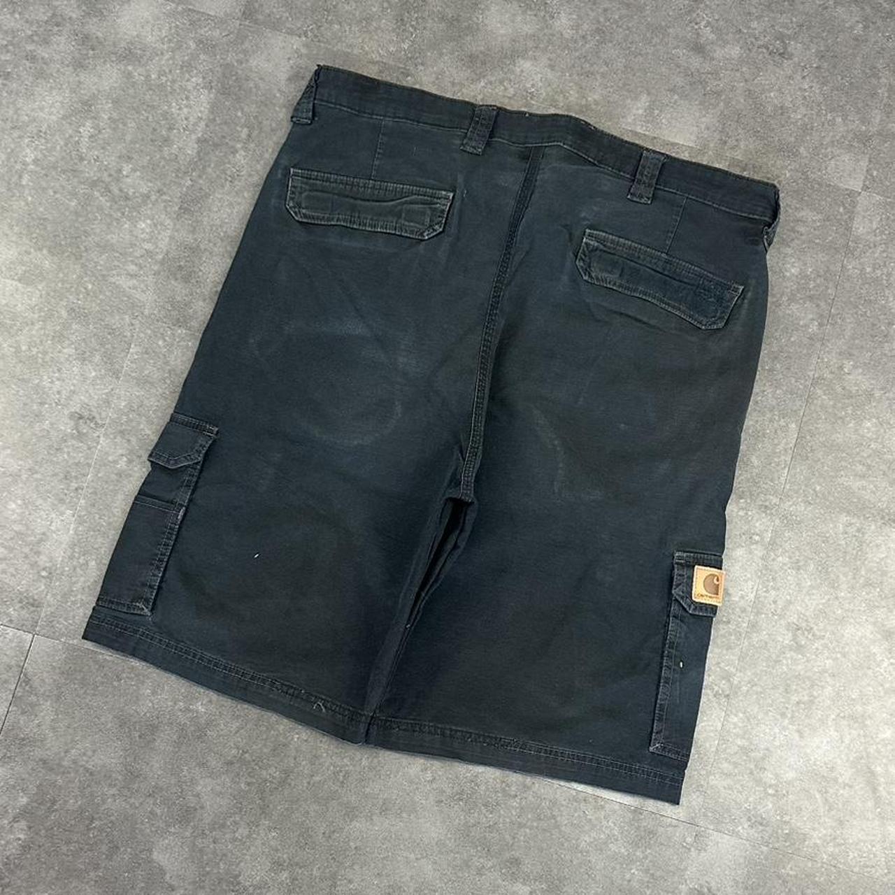 Carhartt 2000s dungaree workwear comfort fit cargo shorts