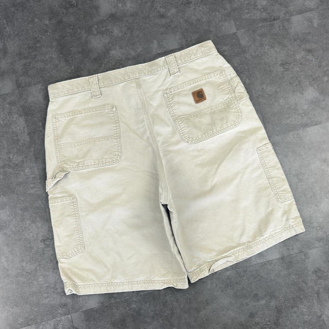 Carhartt 2000s dungaree workwear comfort fit cargo shorts