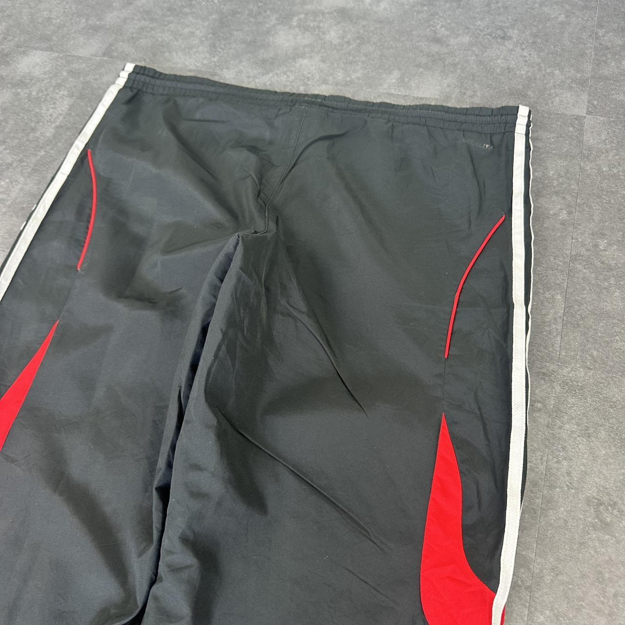 Adidas 2000s baggy vintage sportswear adjustable track pants