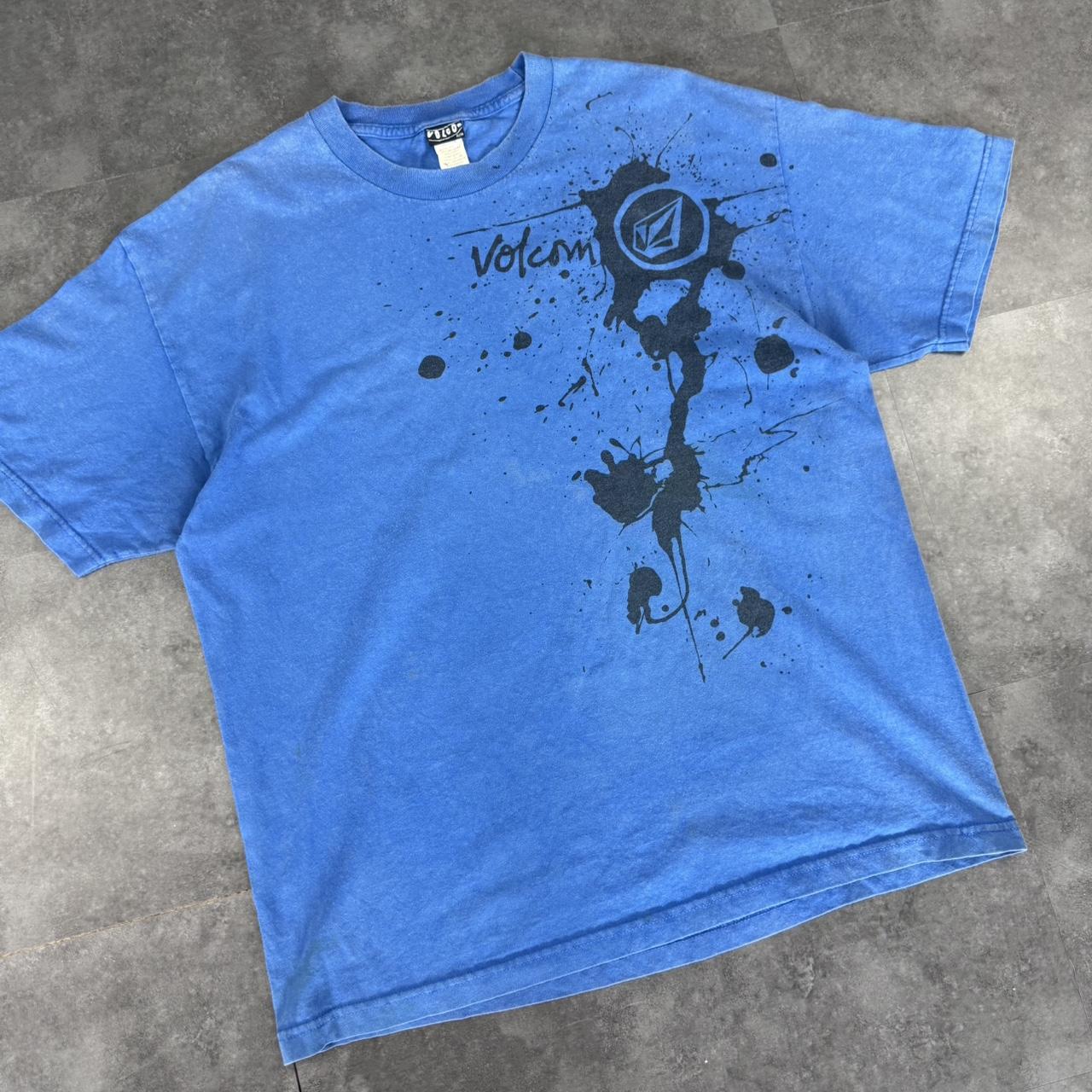 Volcom graffiti style 2000s Surfwear Logo design graphic T shirt