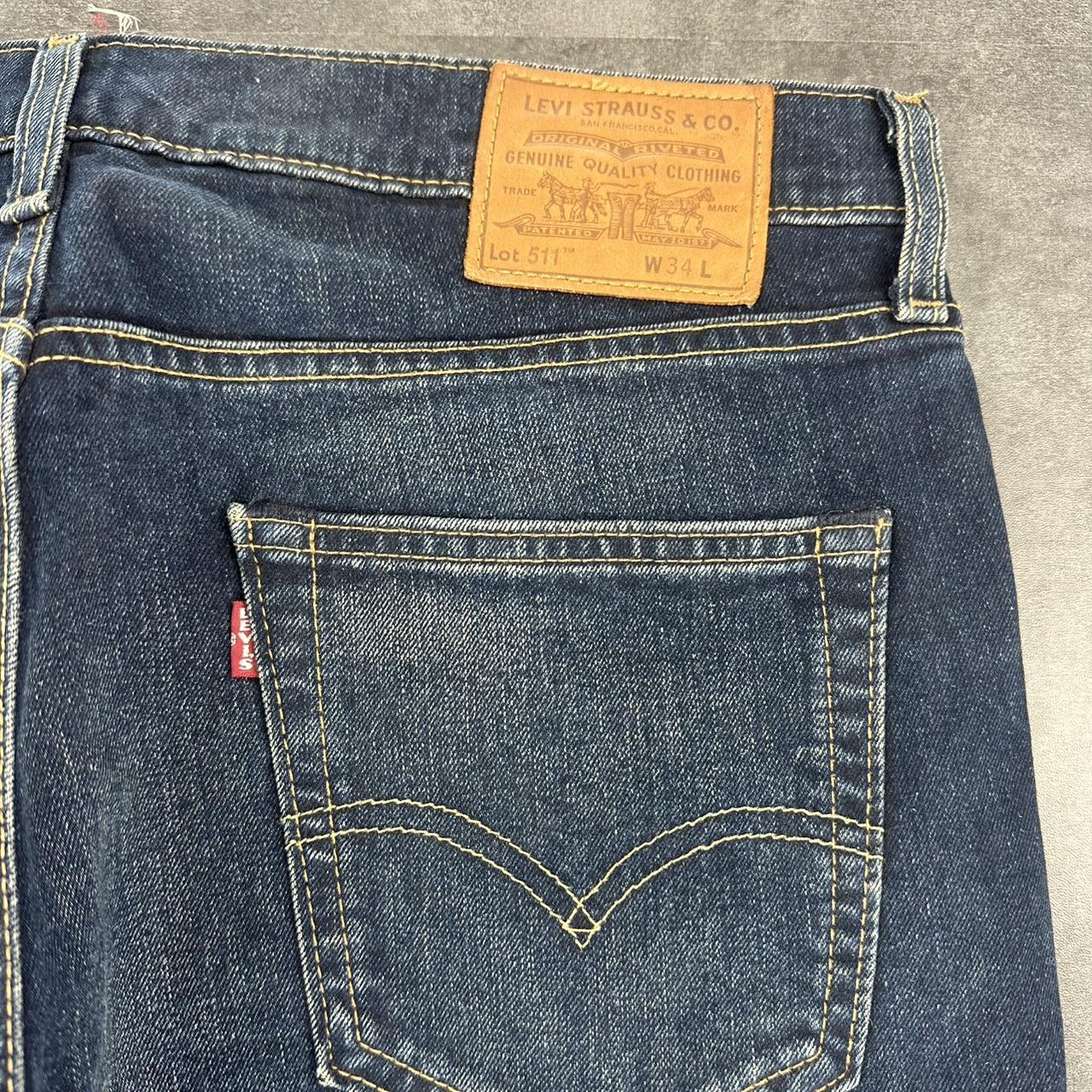 Levi’s 511 2000s dungaree workwear comfort fit denim shorts jorts