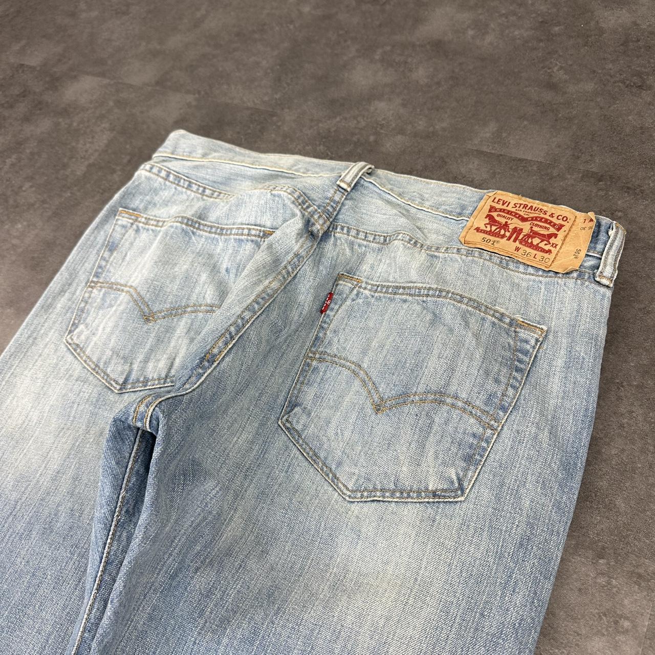 Levi’s 501 straight relaxed fit baggy jeans