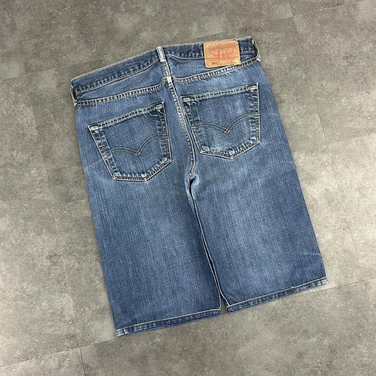 Levi 2000s 501 carpenter baggy skate denim short Jorts