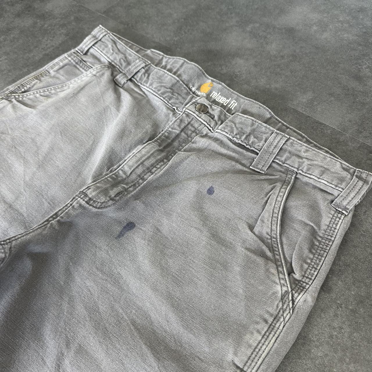 Carhartt 2000s dungaree workwear comfort fit cargo shorts
