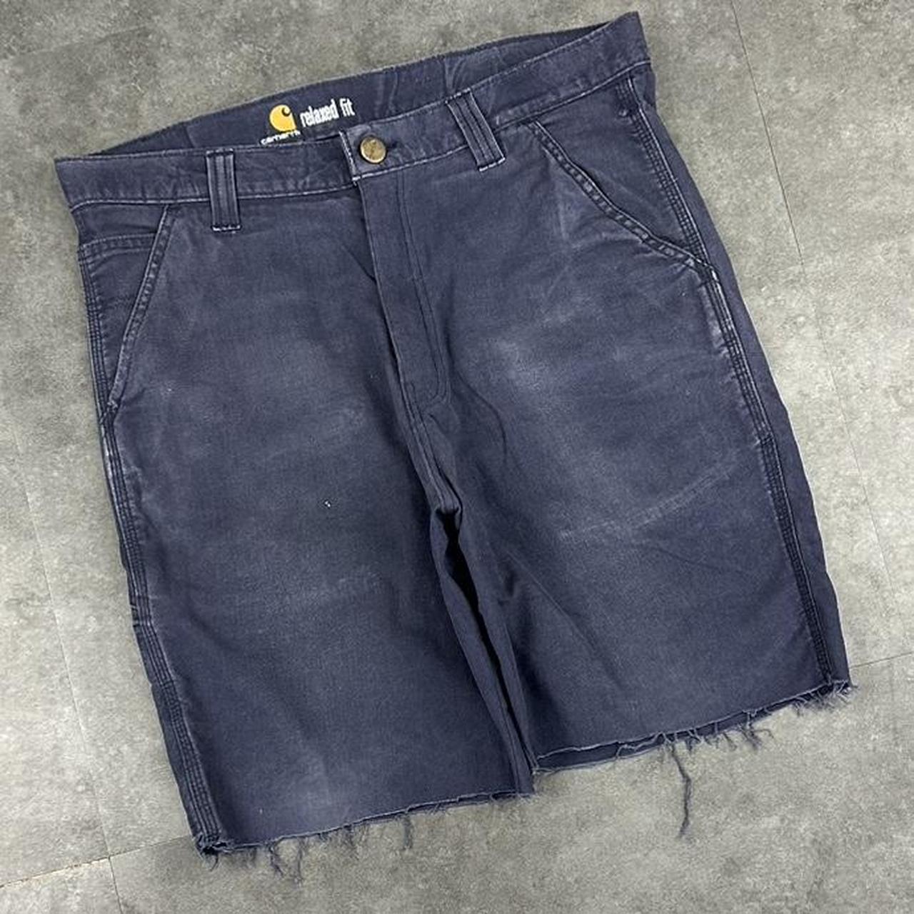 Carhartt 2000s dungaree workwear comfort fit cargo jorts