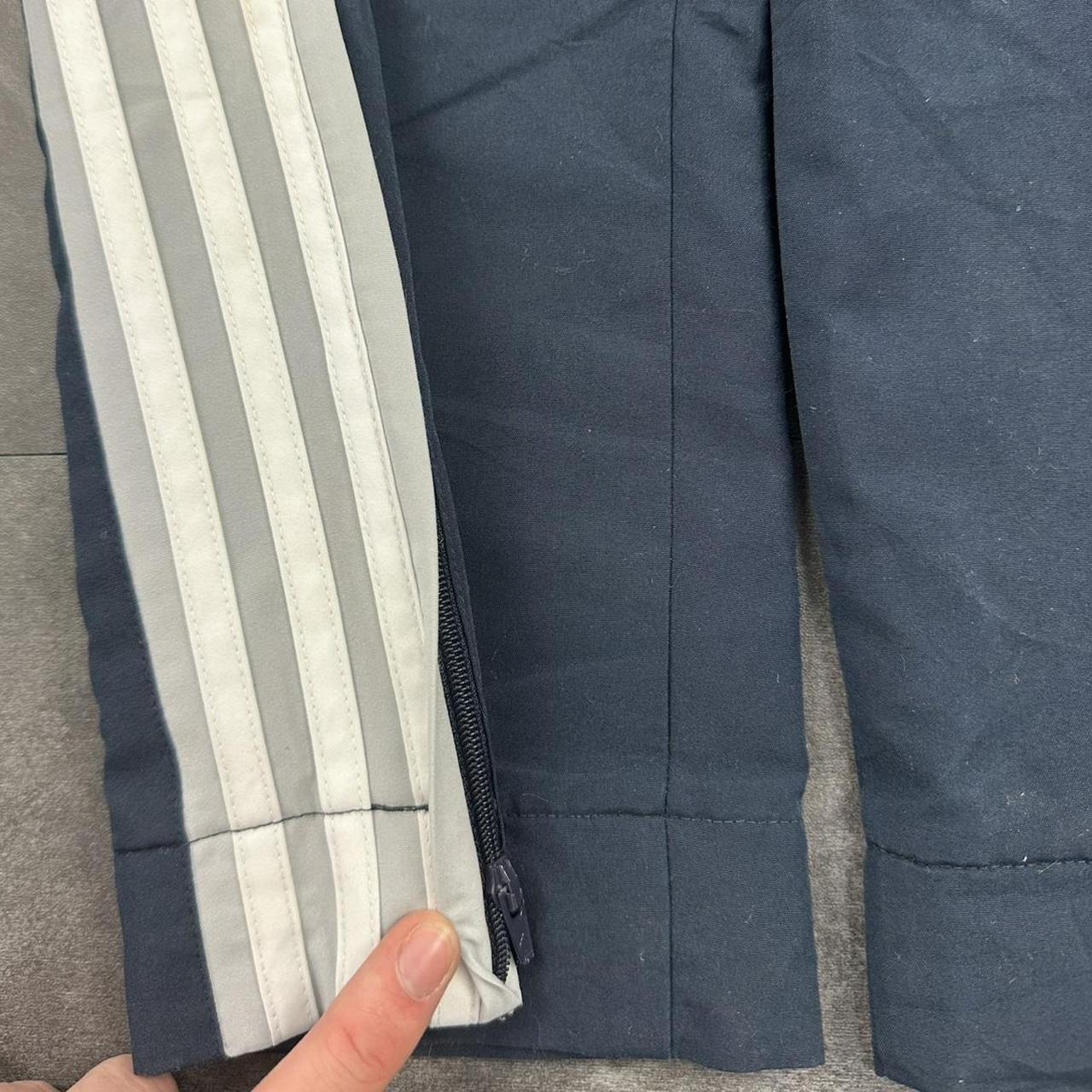 Adidas 2000s baggy vintage sportswear adjustable 2006 track pants