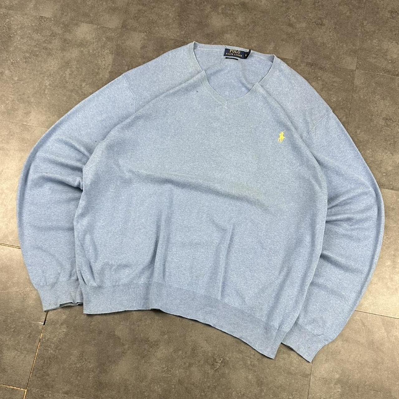 Polo Ralph Lauren 90s V neck pullover knit jumper