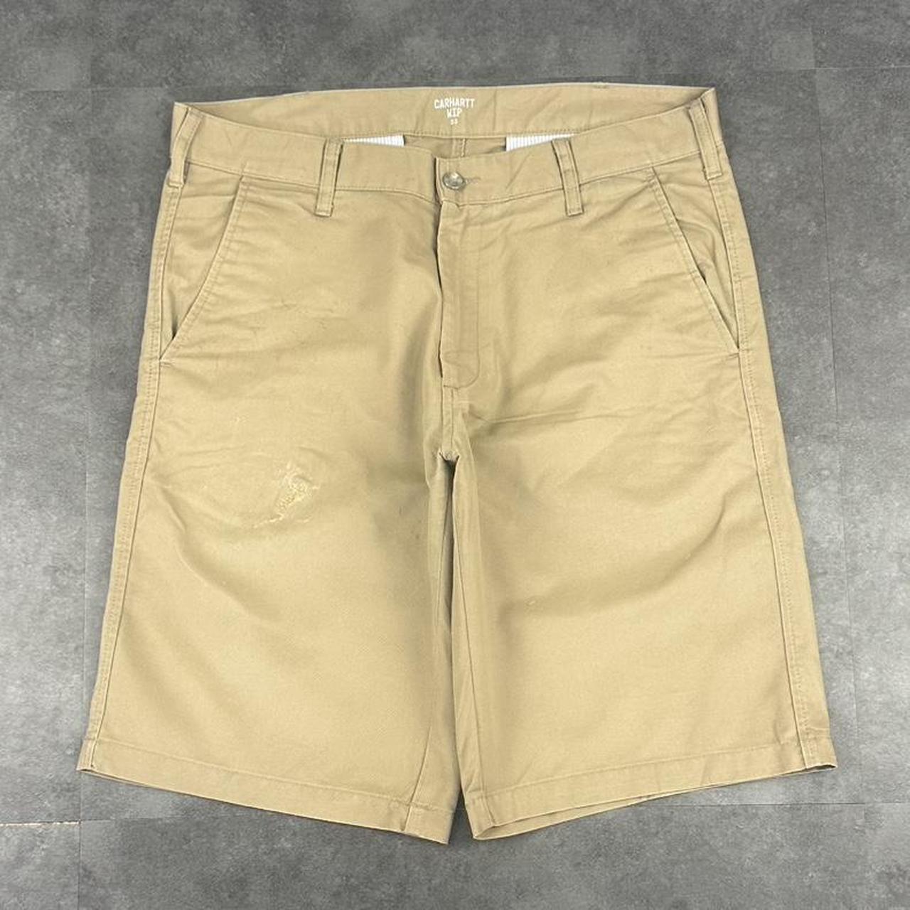 Carhartt 2000s dungaree workwear comfort fit cargo shorts