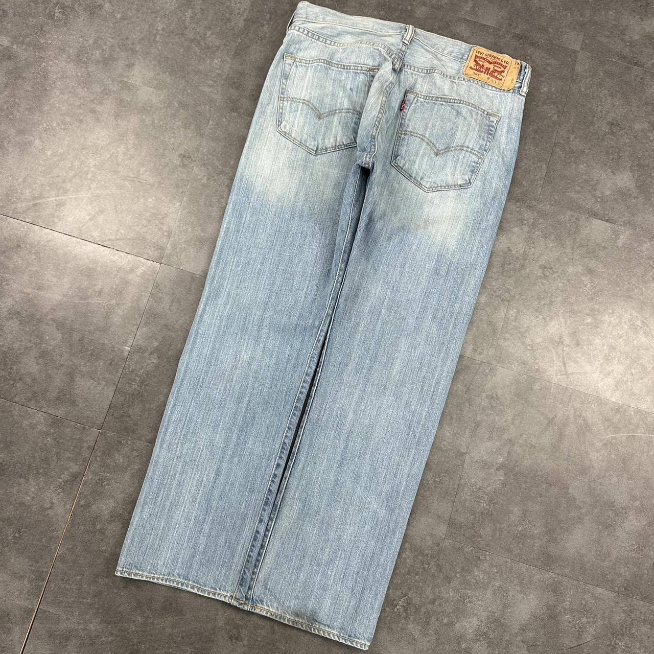 Levi’s 501 straight relaxed fit baggy jeans