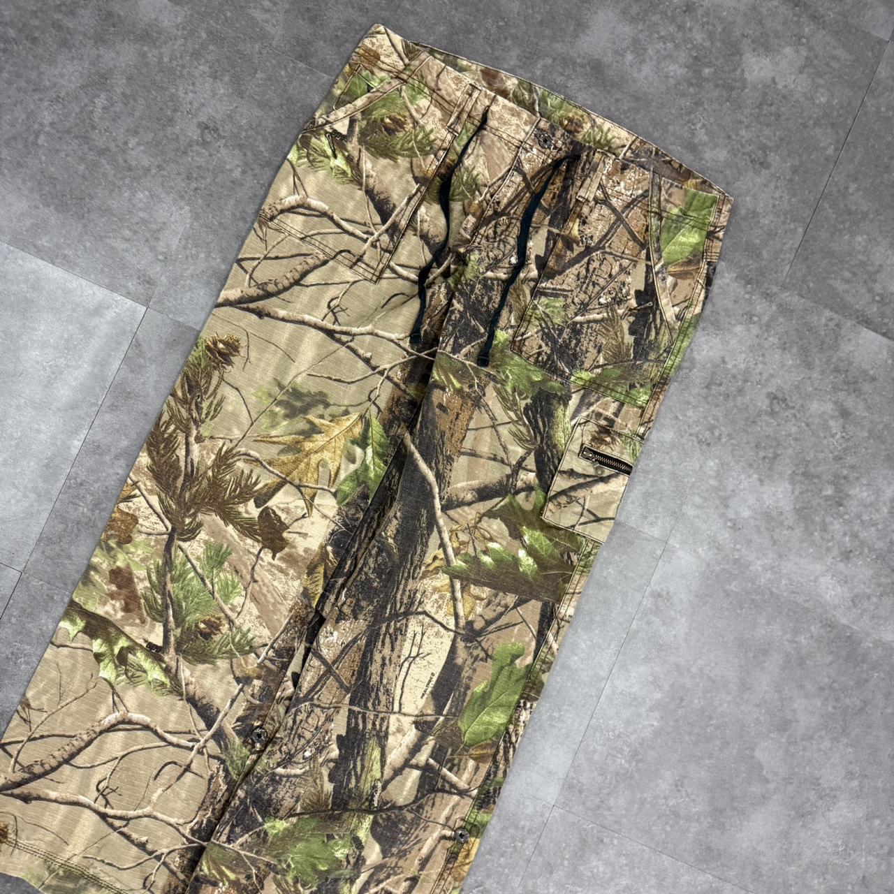 Realtree camo Mossy oak 2000s dungaree workwear cargo trousers