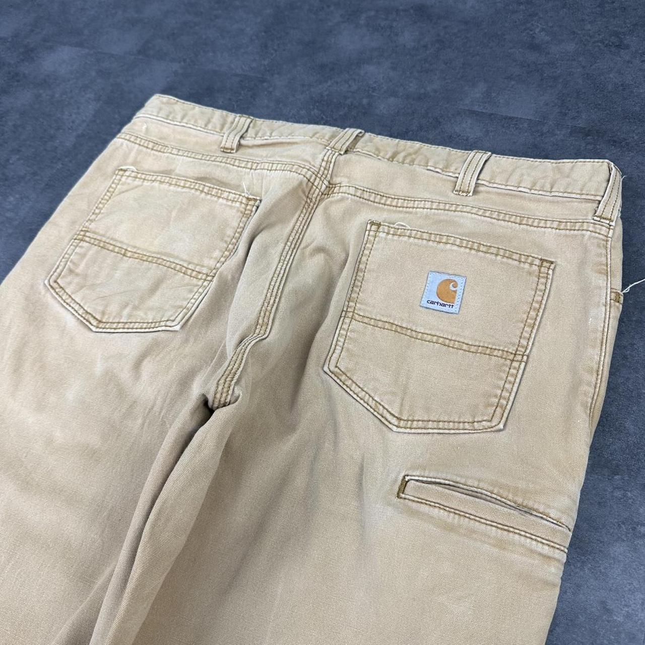 Carhartt 2000s dungaree workwear comfort fit cargo trousers