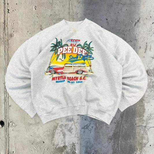 Fruit of the loom 2000s pullover graphic print myrtle beach S