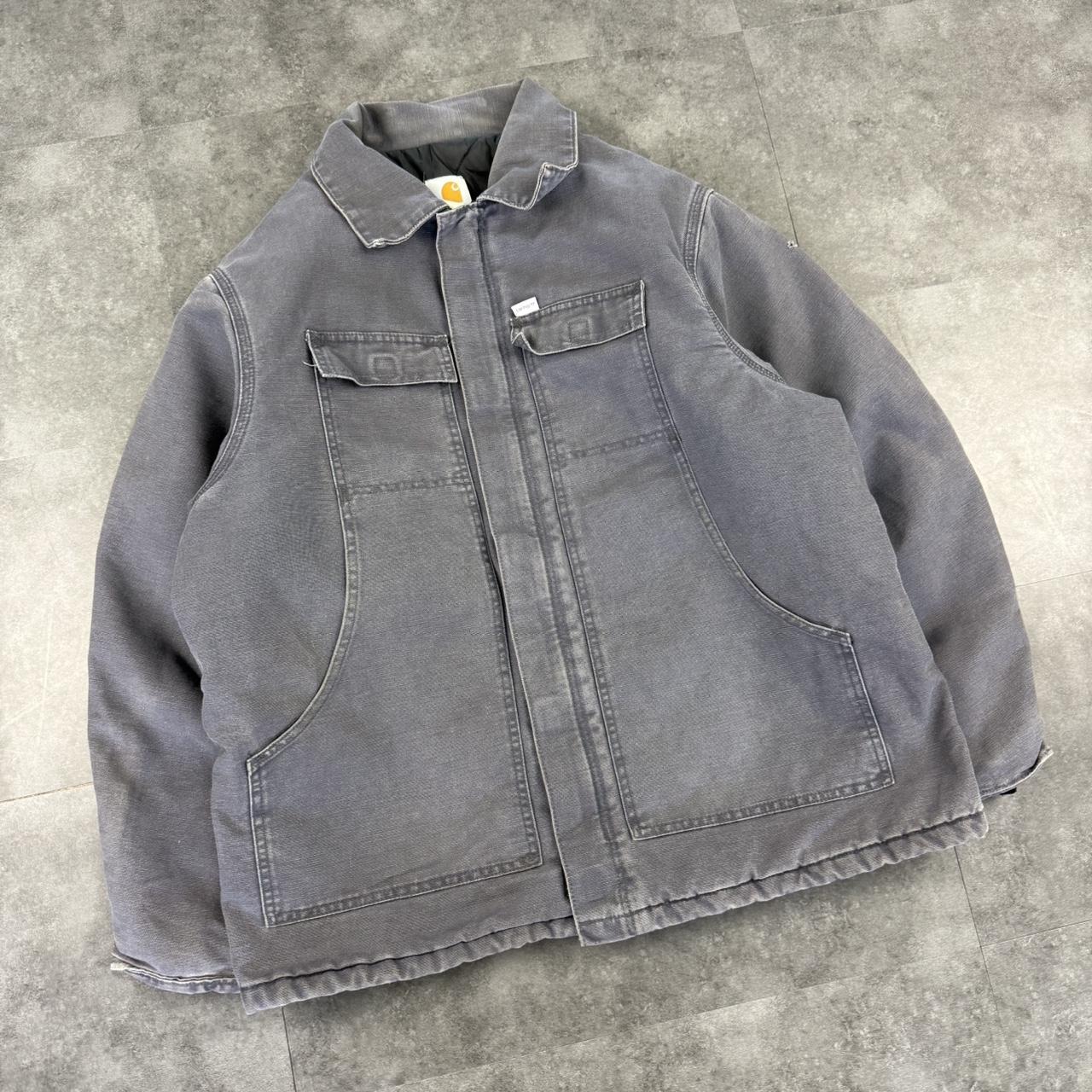 Vintage Carhartt Detroit Active 90s Y2K Zip up Workwear Distressed Jacket