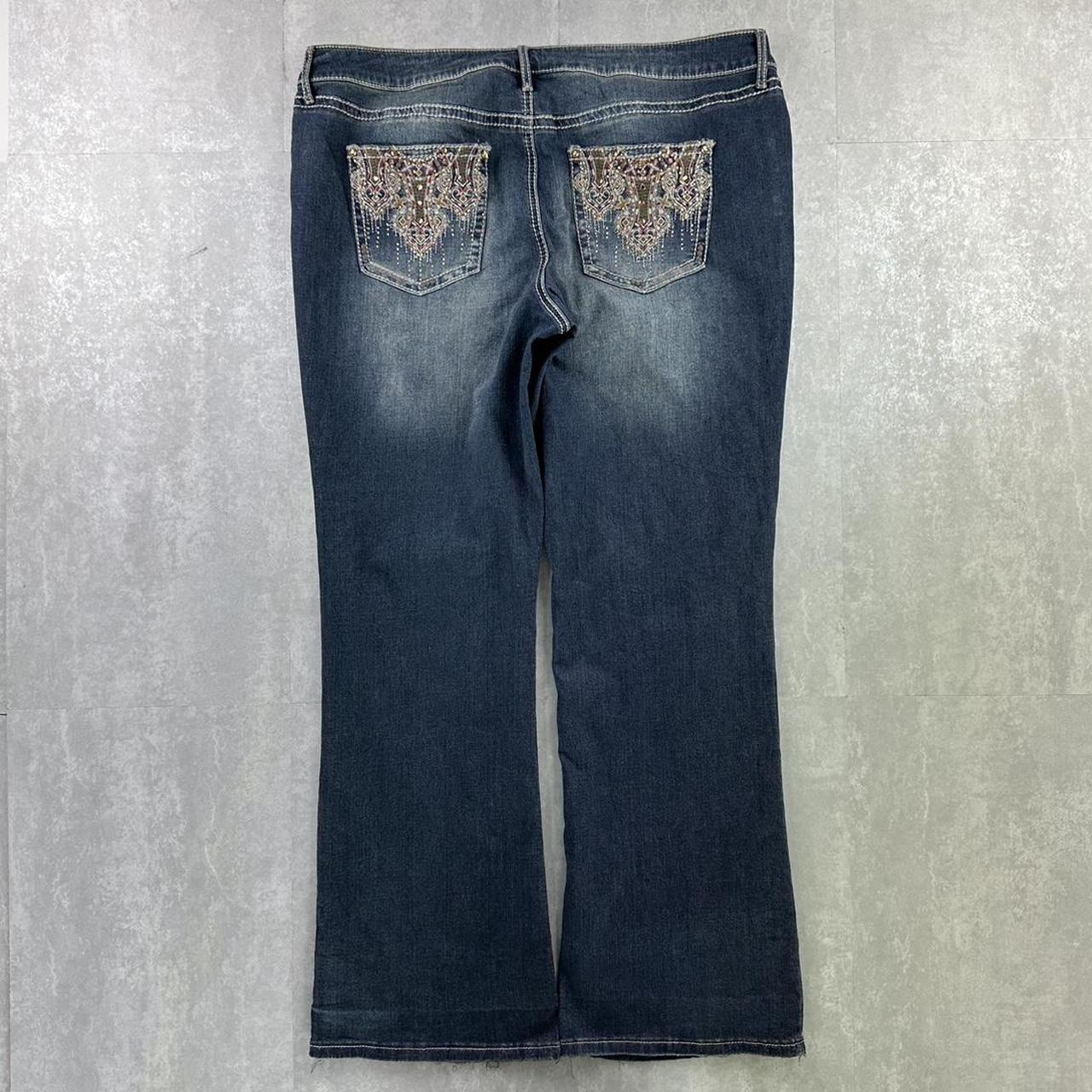 2000s baggy spellout skate jeans