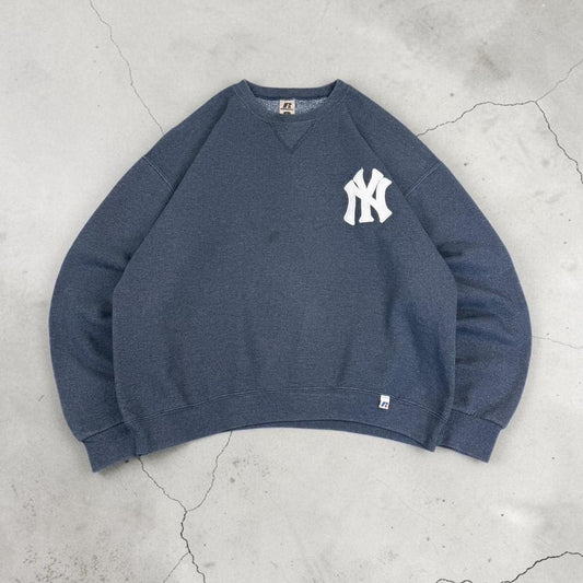 Russell athletic X Yankee embroidered Baseball sweatshirt
