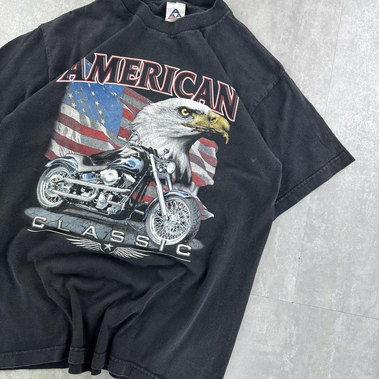 American classic USA 2000s spell out t shirt