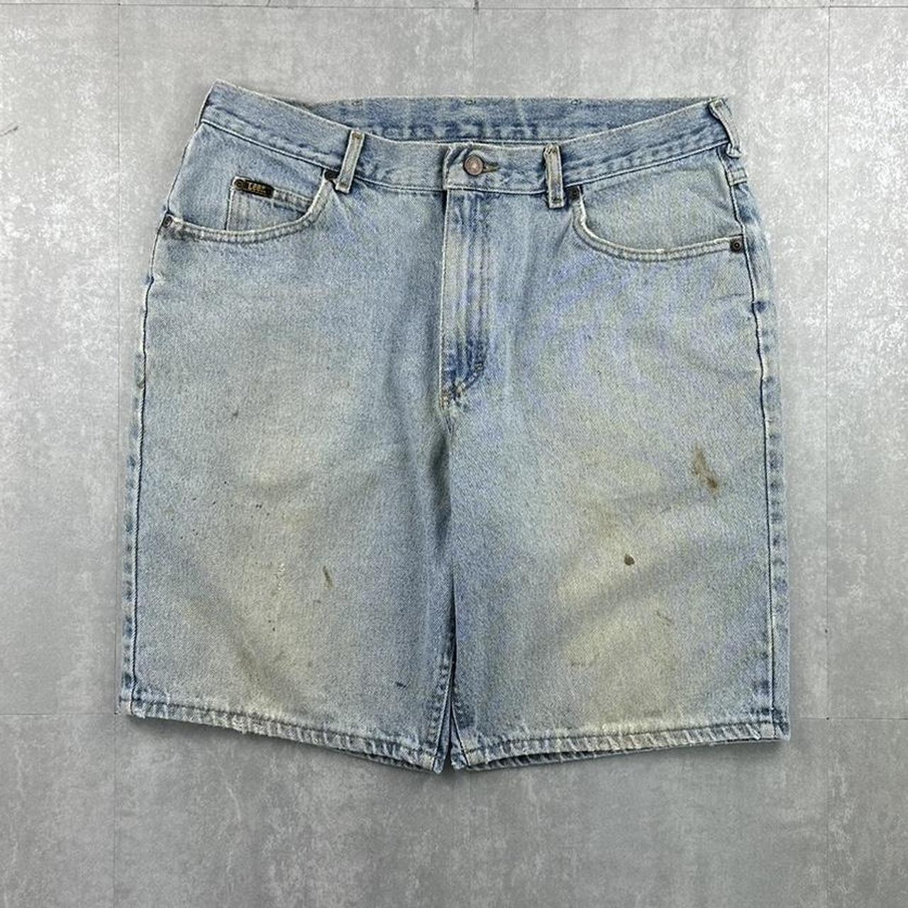 Lee made in the USA 90s carpenter dungaree baggy Jorts