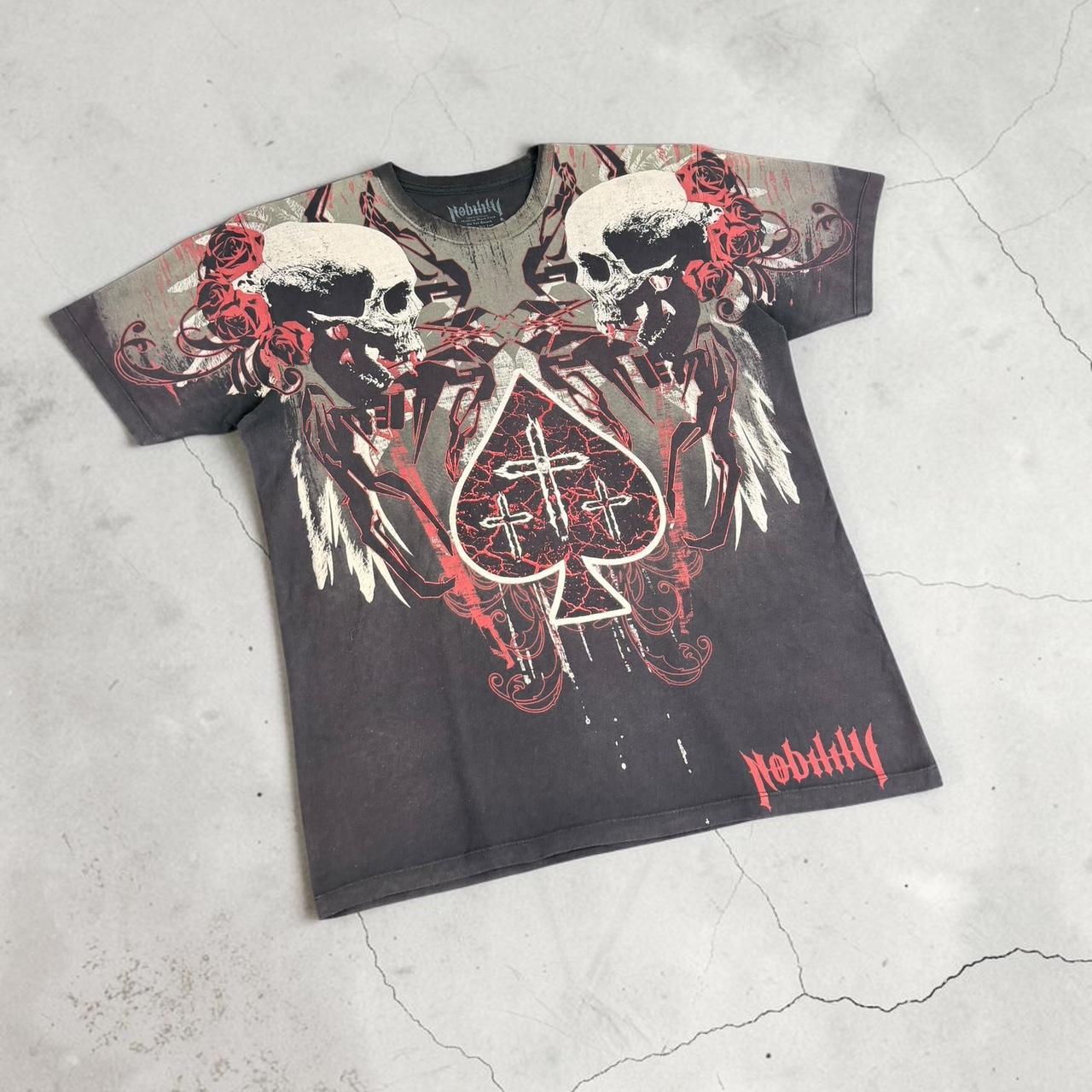 Nobility MMA Elite Vintage Y2K cage fighting grunge T Shirt