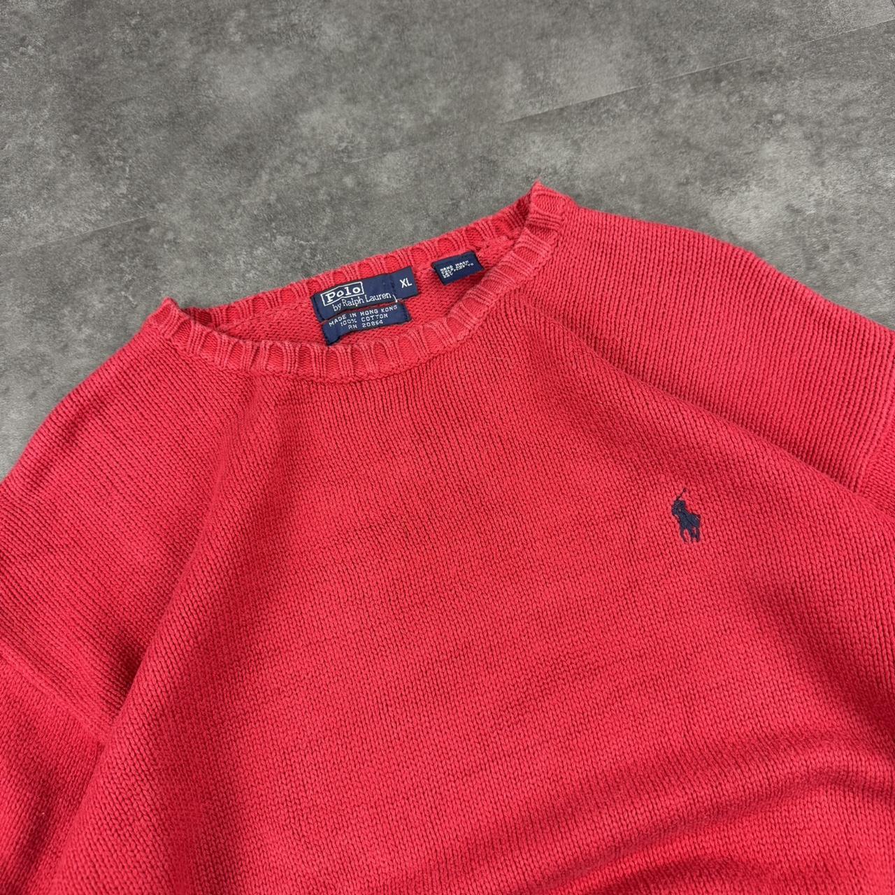Polo Ralph Lauren 90s chunky knit heavyweight fisherman’s jumper