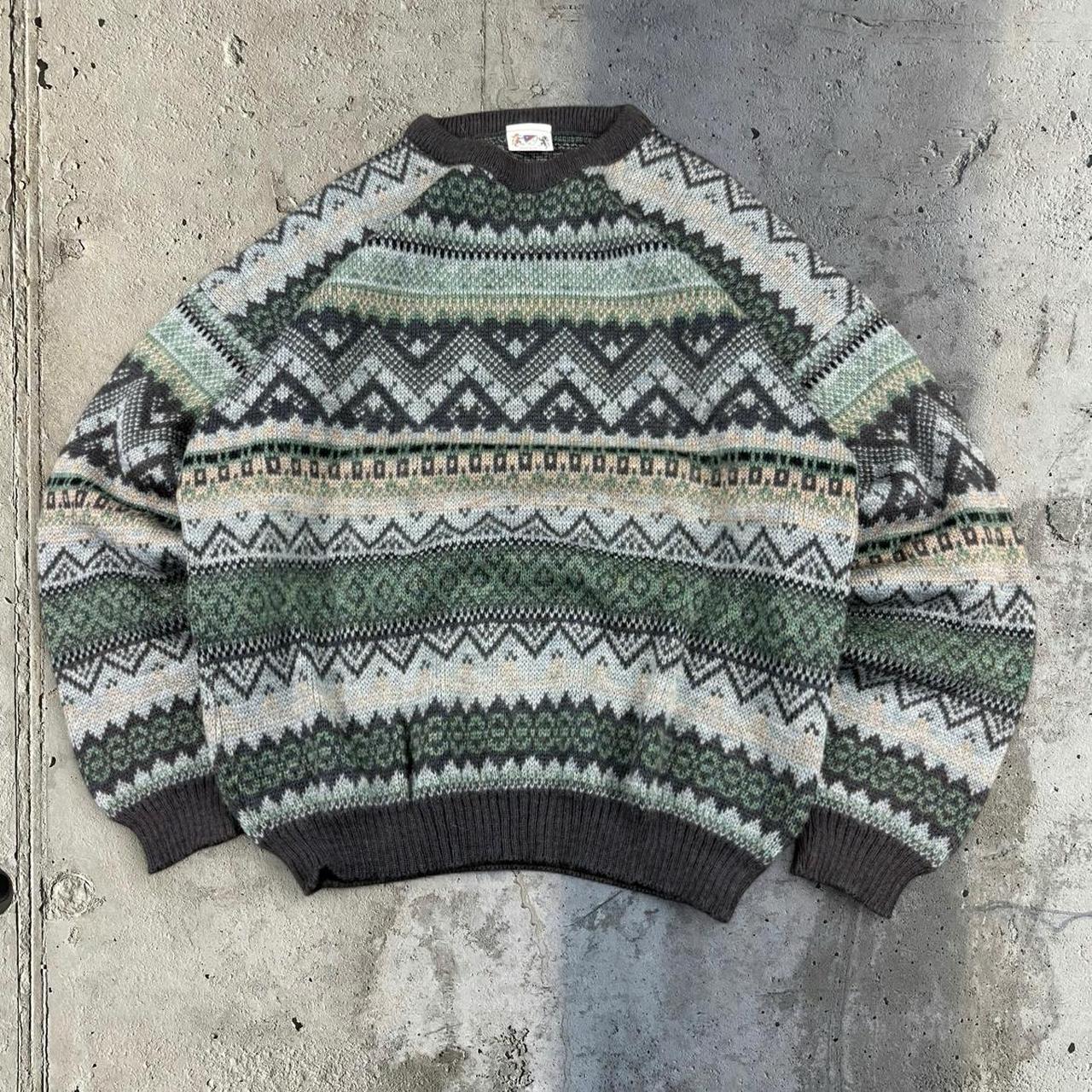 Vintage 90s chunky knit fisherman’s jumper
