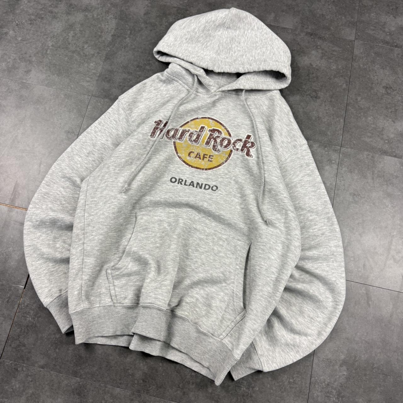 Hard Rock Cafe Orlando Vintage 2000s hiphop y2k spellout hoodie