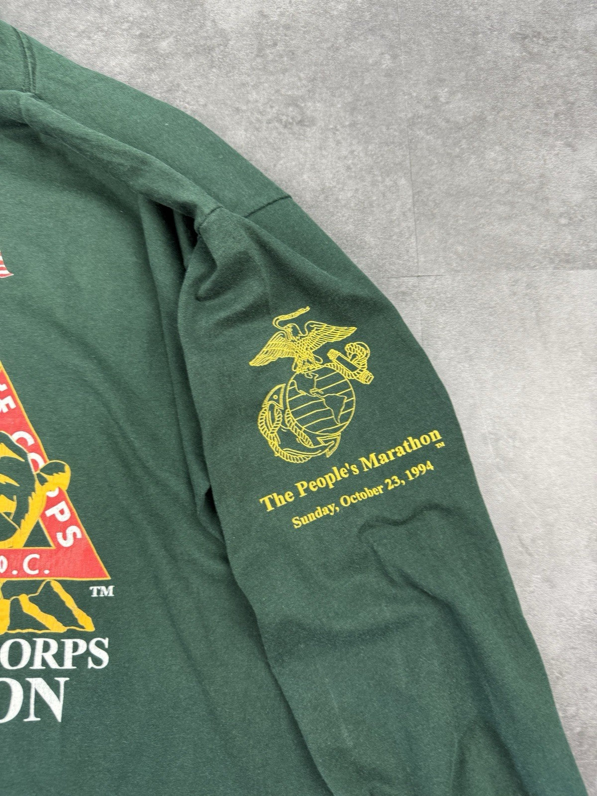 Single Stitch BEST Fruit of the Loom Marine Corp Vintage 90s USA Made T-Shirts