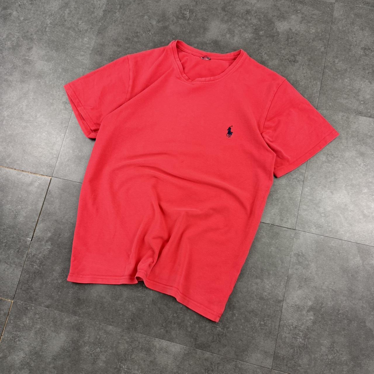 Polo Ralph Lauren 2000s mini logo embroidered print T shirt