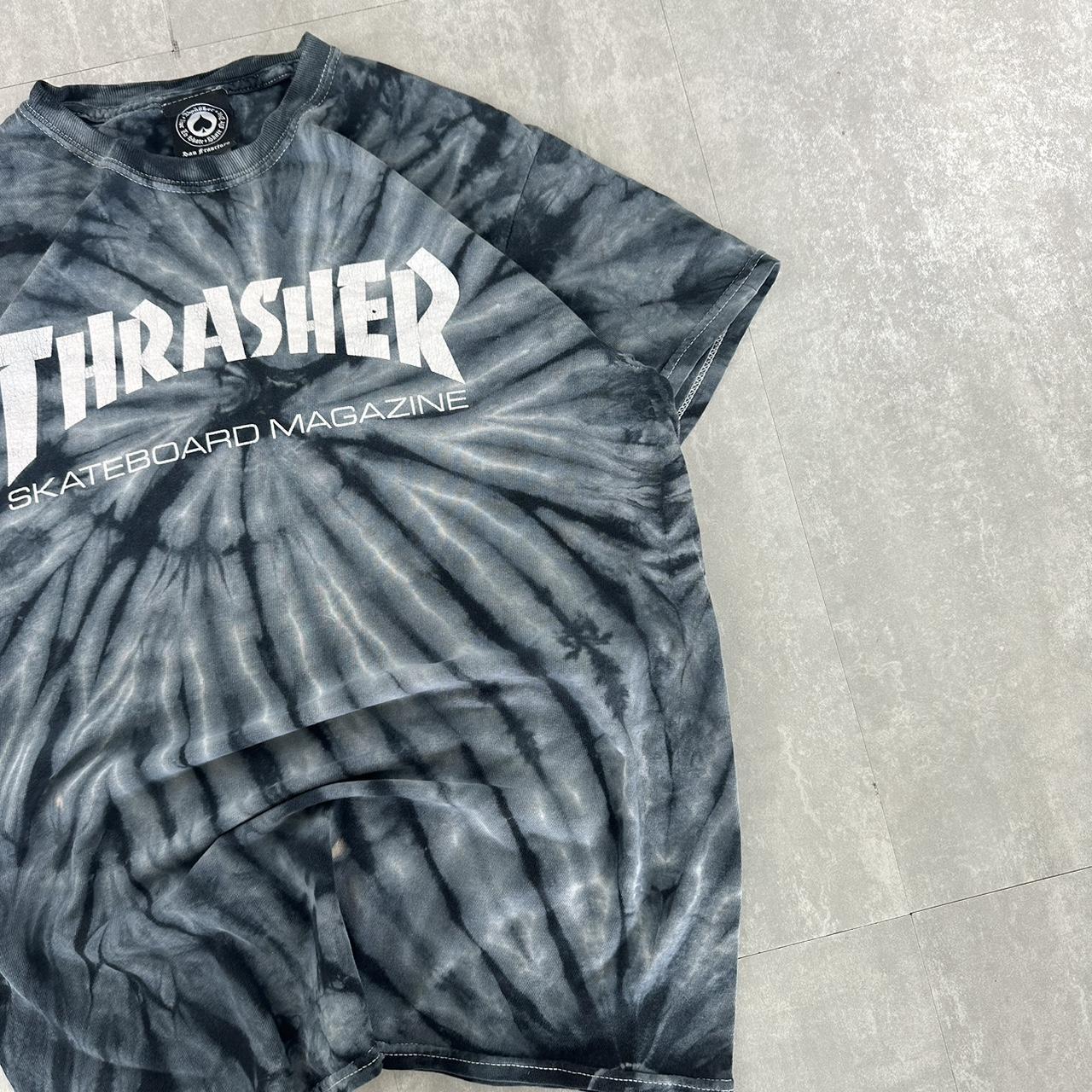 Thrasher 2000s skateboarding T shirt