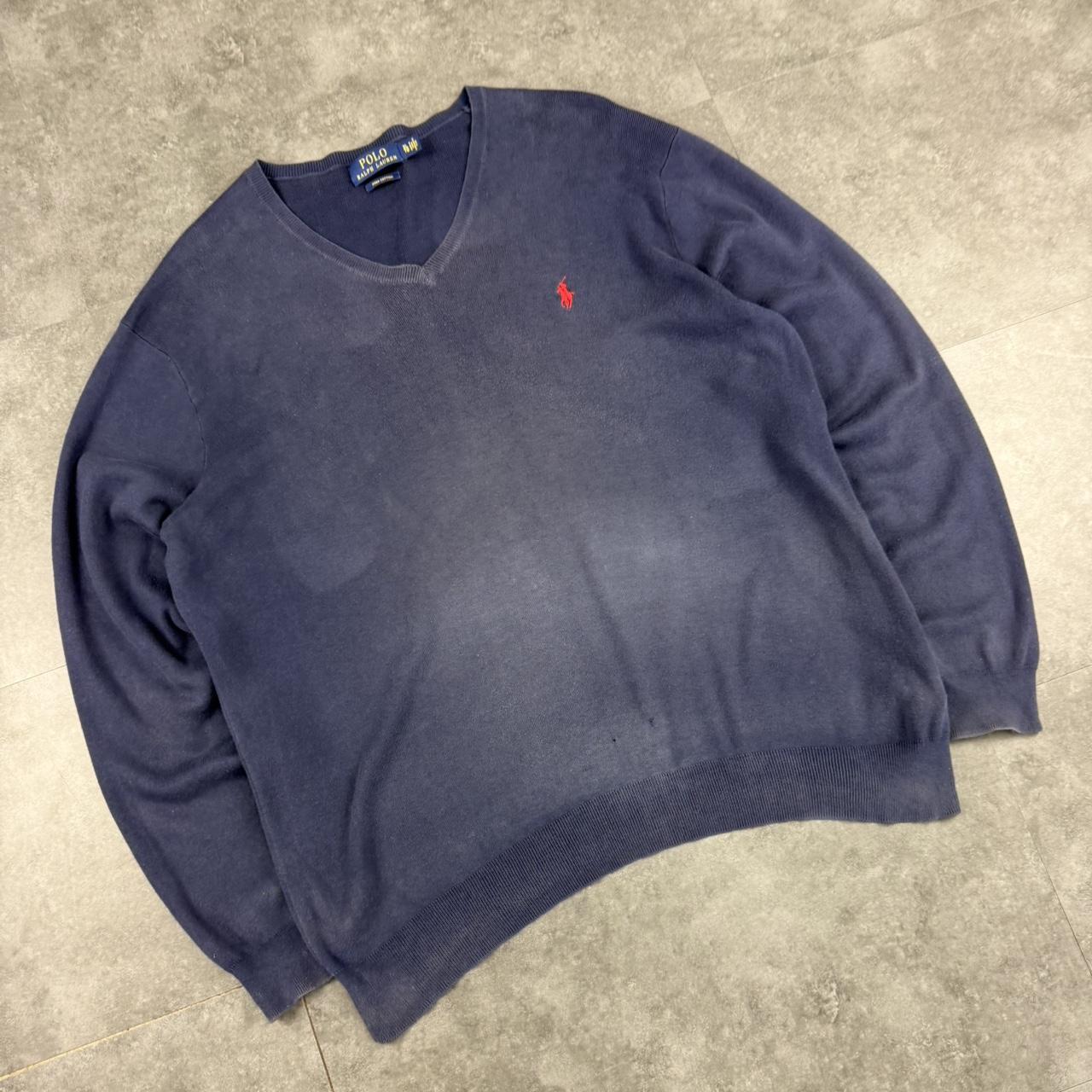 Polo Ralph Lauren 2000’s v neck knit jumper