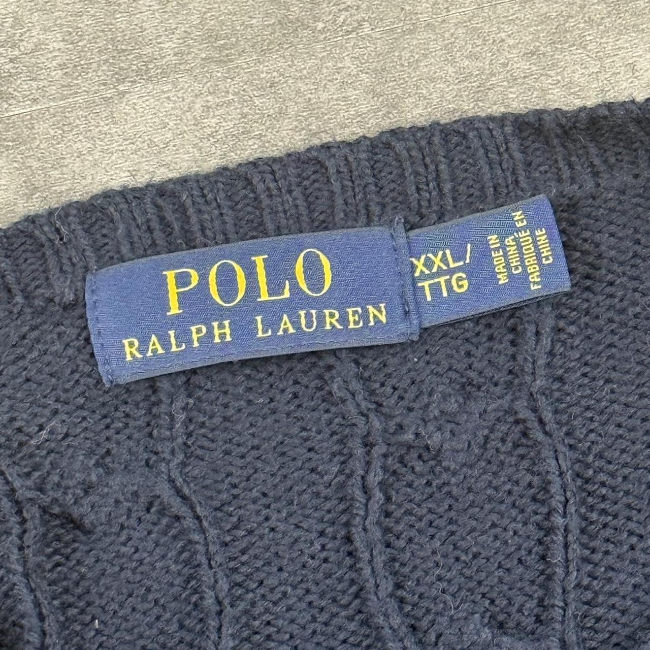 Polo Ralph Lauren 90s Classic chunky cable knit Style Jumper